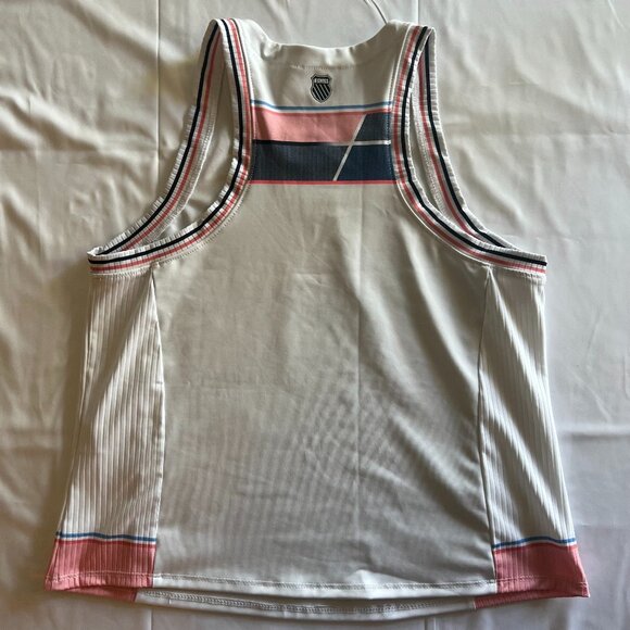 K-Swiss womens Fall endgame tank, Lucky in Love, Size Large - Picture 2 of 8